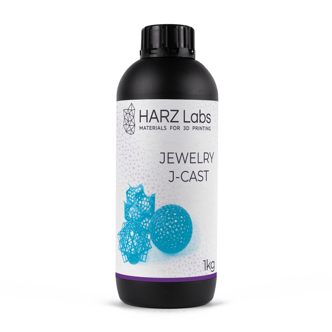картинка HARZ Labs Jewelry J-Cast – Фотополимер для настольных LCD/DLP от магазина Udentis.ru
