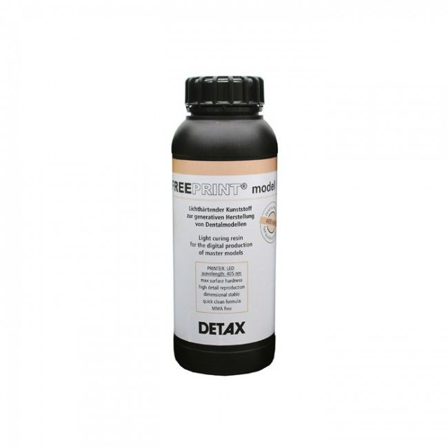 картинка DETAX Freeprint model - 3D материал для моделирования, слоновая кость, 1 кг от магазина Udentis.ru