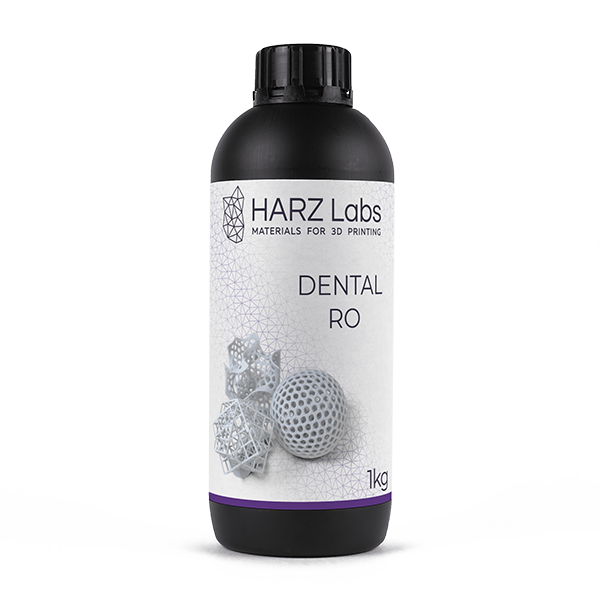 картинка HARZ Labs Dental RO – Фотополимер для настольных LCD/DLP, 0,5г от магазина Udentis.ru