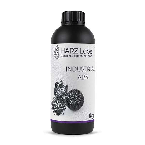 картинка HARZ Labs Industrial ABS – Фотополимер для настольных LCD/DLP, 0,5кг от магазина Udentis.ru
