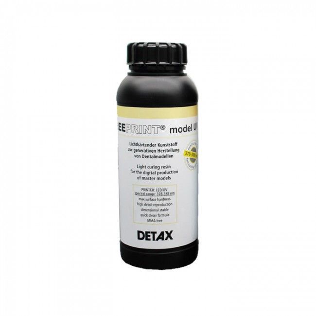 картинка DETAX Freeprint model UV - 3D материал для моделирования, песочный, 1 кг от магазина Udentis.ru