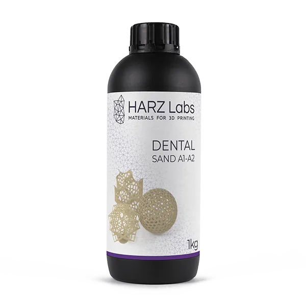 картинка HARZ Labs Dental Sand – Фотополимер для настольных LCD/DLP, 0,5кг от магазина Udentis.ru