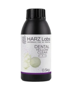 Фотополимерная смола HARZ Labs Dental Yellow Clear PRO, 0,5 кг