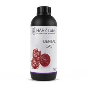 HARZ Labs Dental Cast – Фотополимер для настольных LCD/DLP