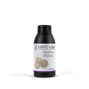 HARZ Labs Dental Model Beige – Фотополимер для настольных LCD/DLP, 0,5 кг