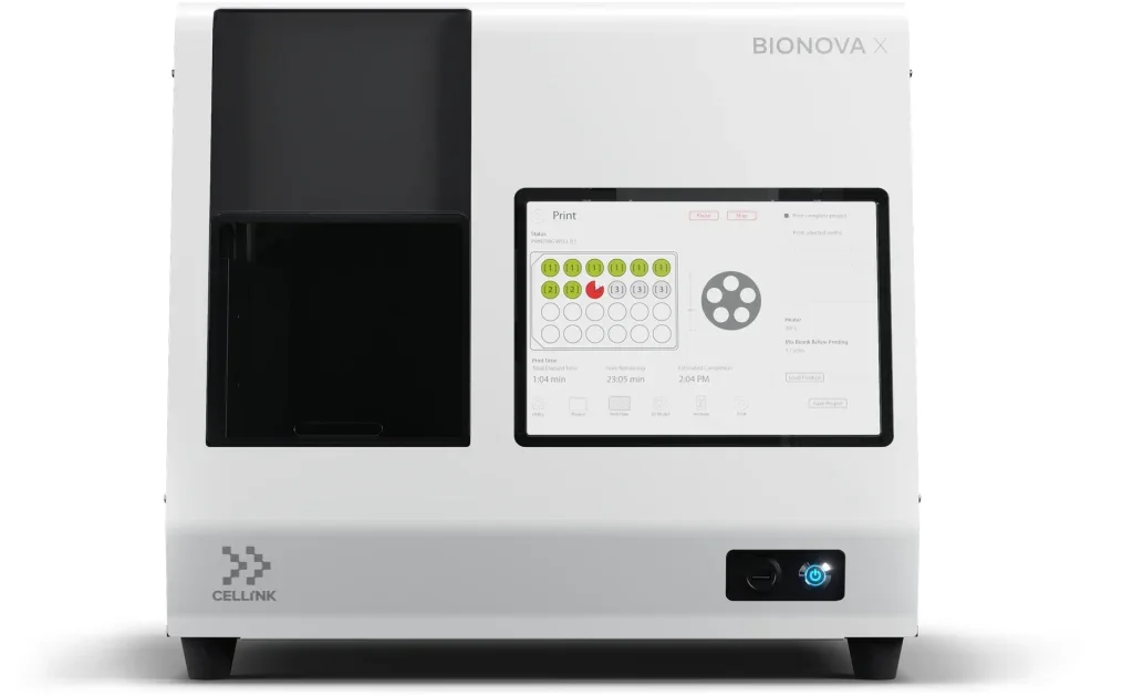 Биопринтер CELLINK BIONOVA X, вид спереди