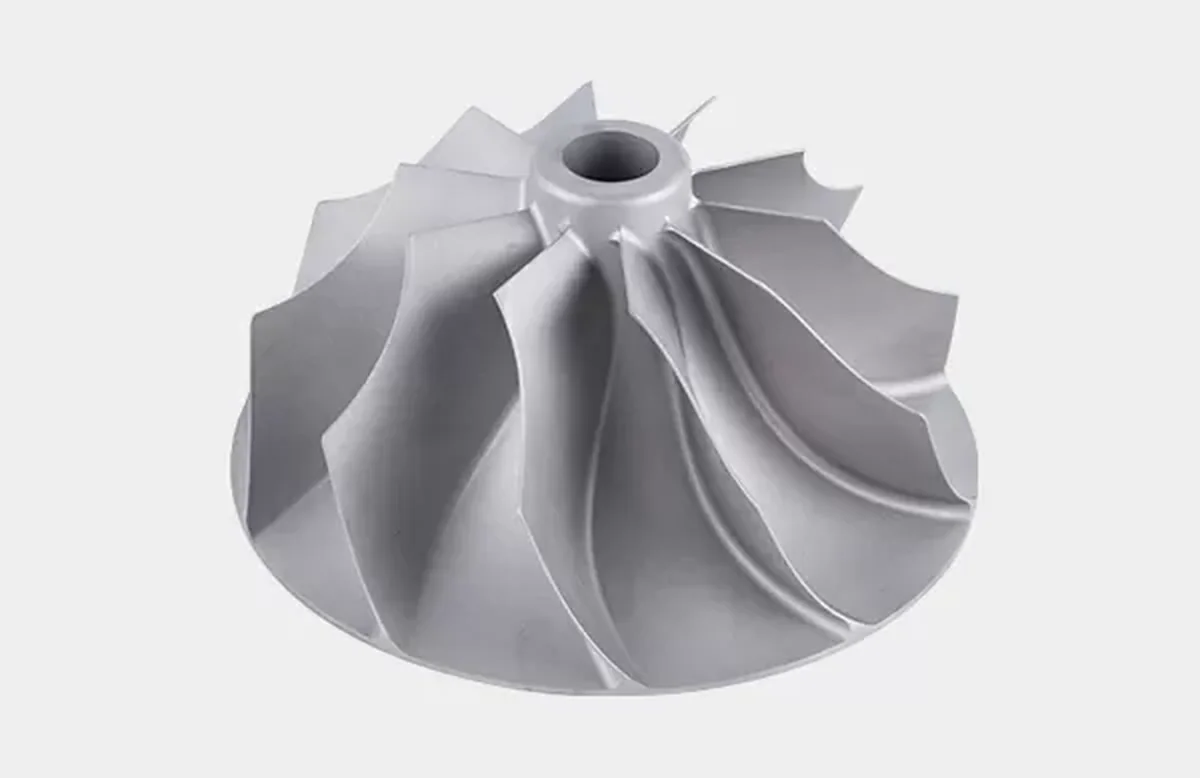 Металлическая крыльчатка, печать на FastForm M800
