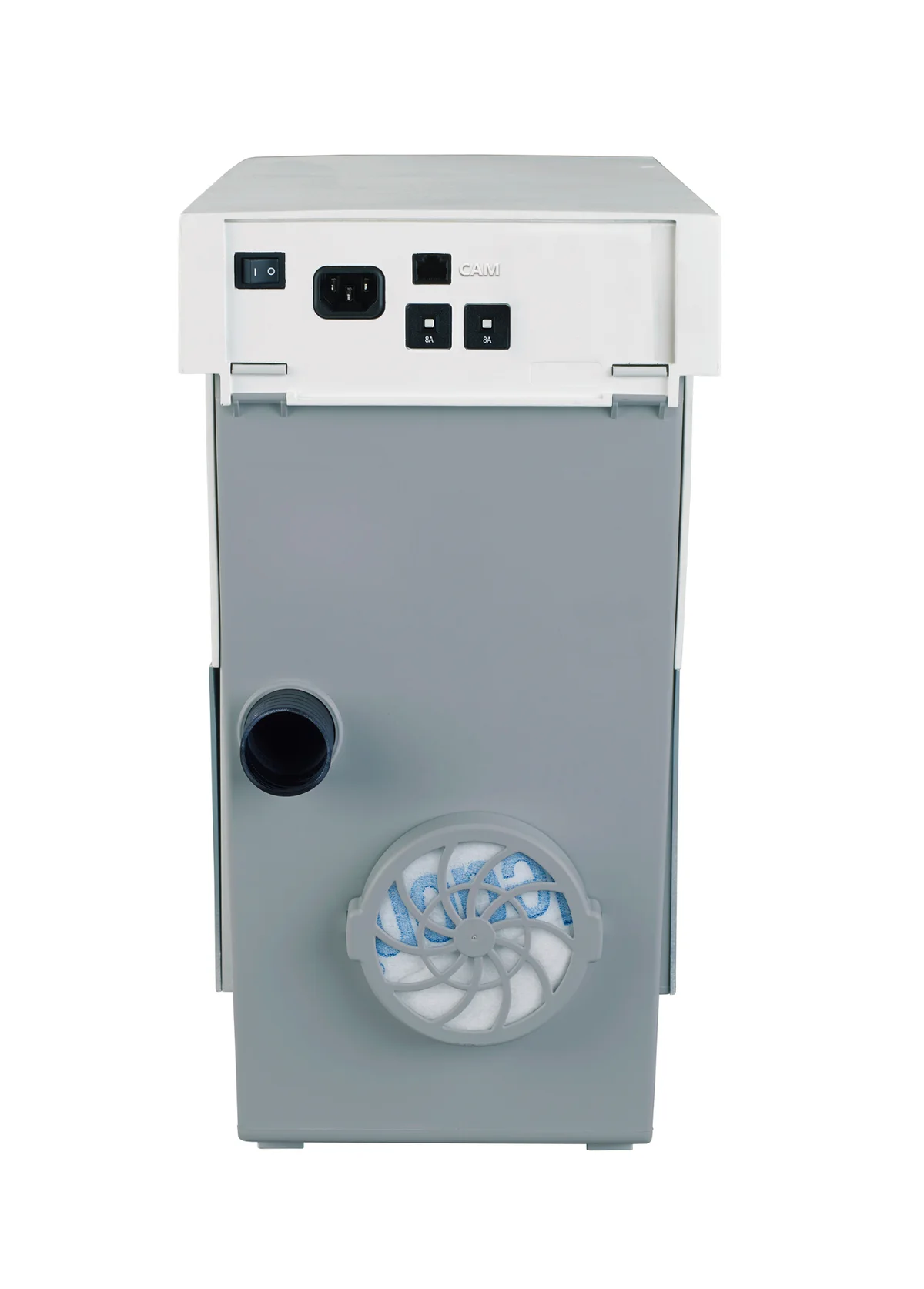 Задняя панель Renfert SILENT compactCAM с разъёмом RJ 45 и вентилятором